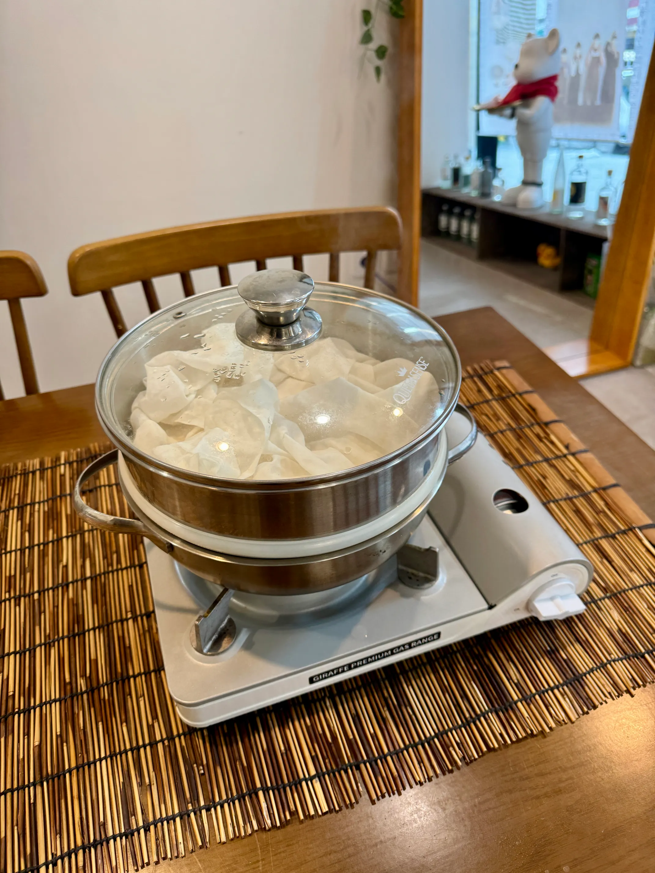 고두밥 찌기